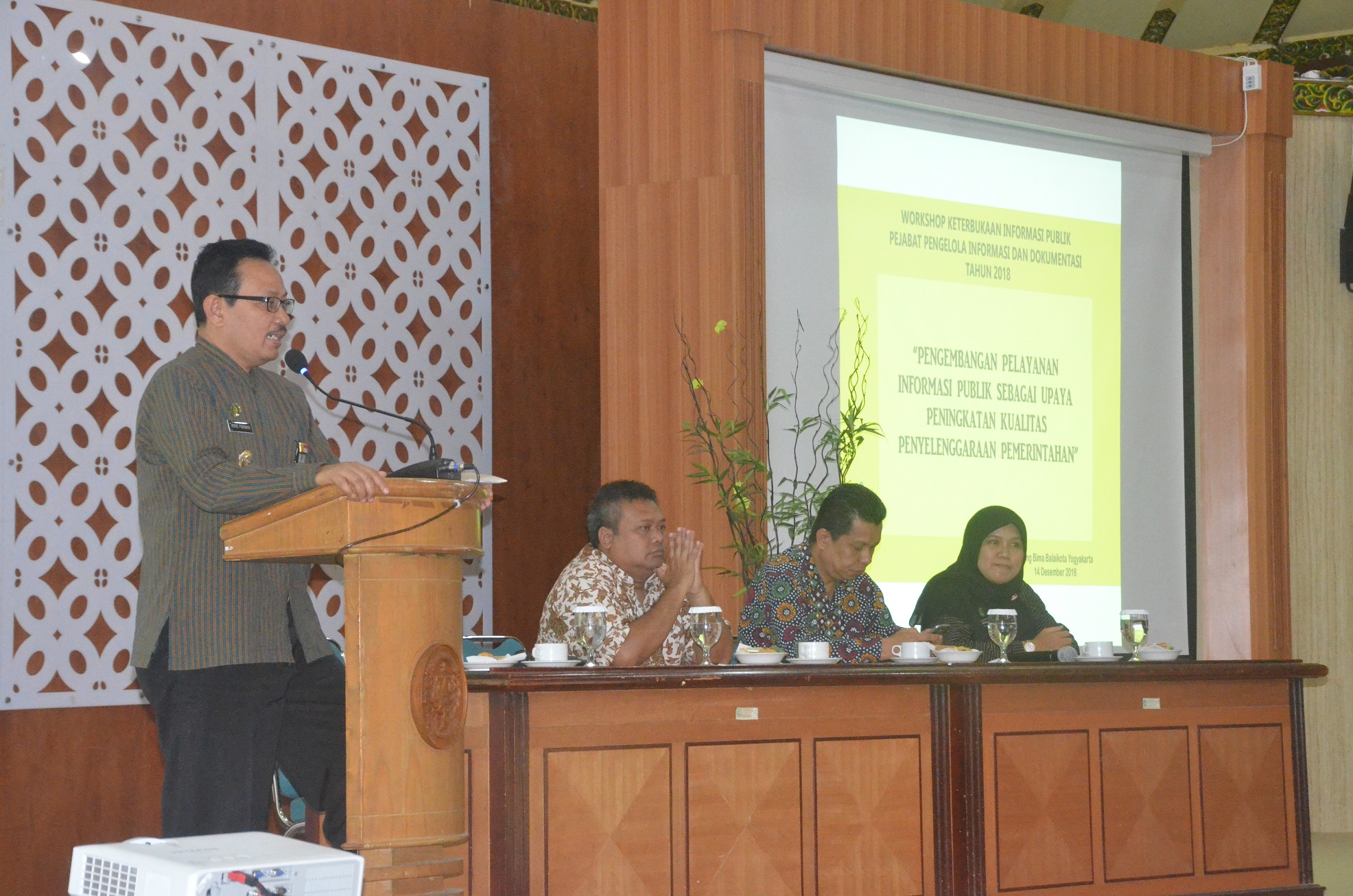 Optimalkan Layanan Informasi, Pemkot Gelar Workshop PPID