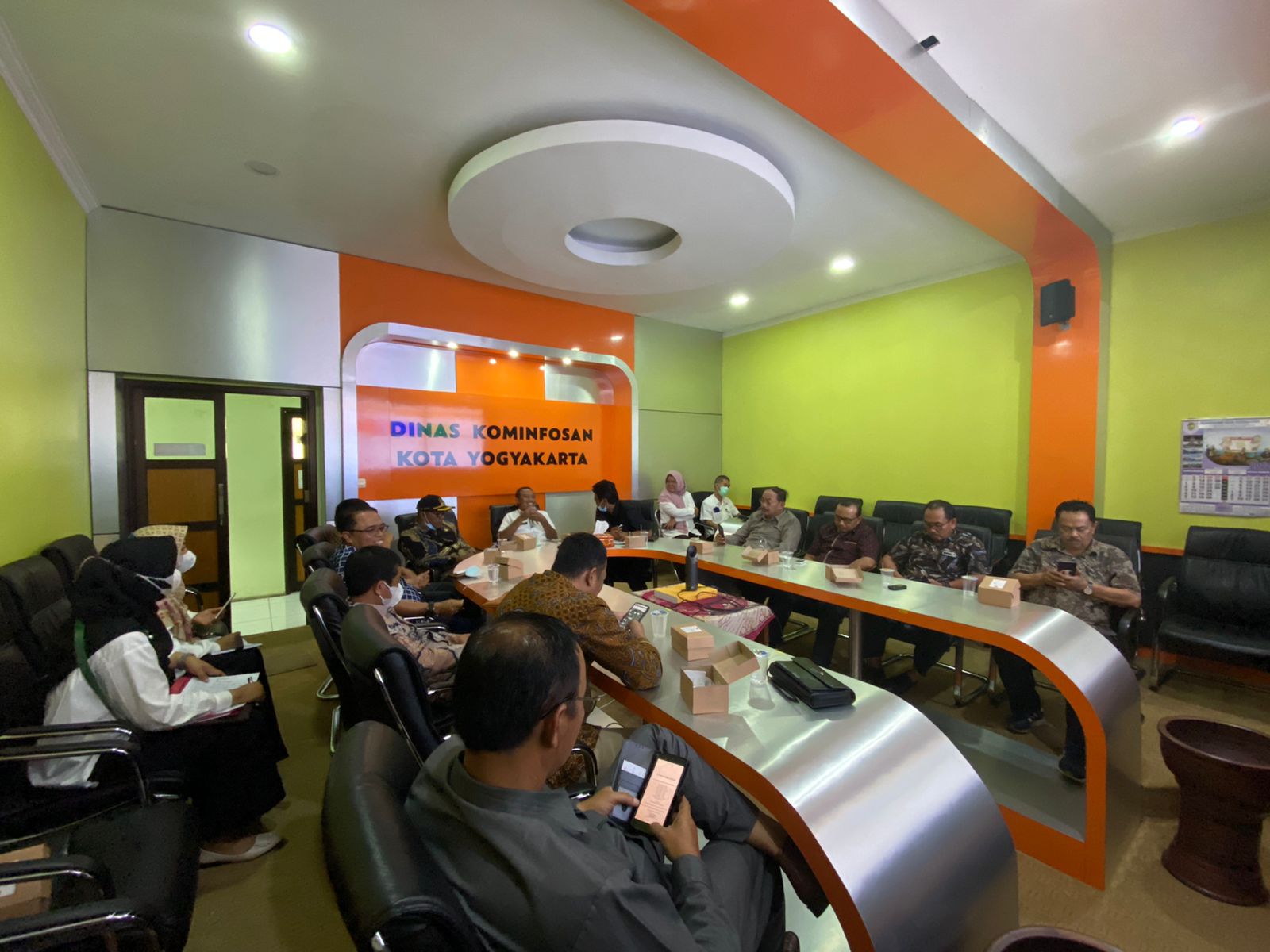 Kabupaten Agam Studi Banding Penguatan Jaringan Internet Publik di Kota Yogya 