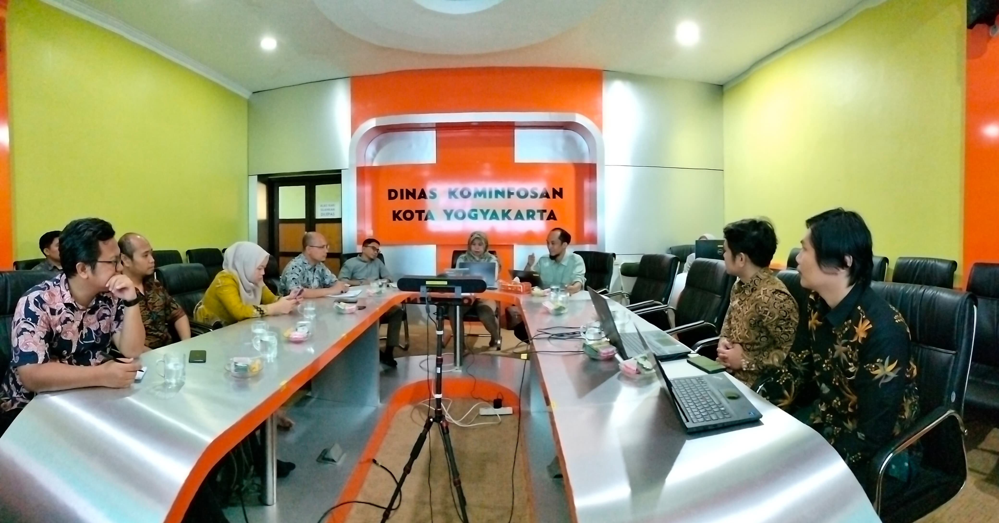 Kominfo Kota Cimahi Pelajari Sistem Keamanan Di Kota Yogya